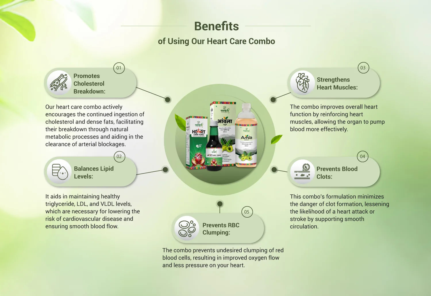 Vanvasi Ayurveda Heart Care Combo