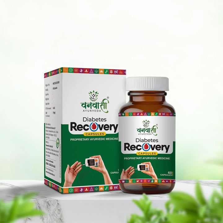 herbal diabetes recovery capsules from Vanvasi Ayurveda